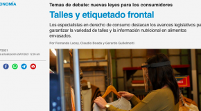 TALLES Y ETIQUETADO FRONTAL.