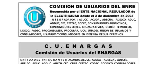 El pedido de las asociaciones de usuarixs y consumidores